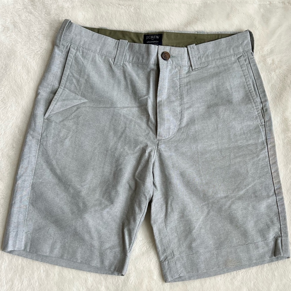 J. Crew Gramercy Casual Shorts in Pale Green
